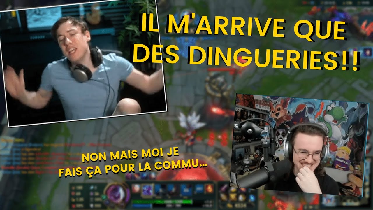 SARDOCHE PETE ENCORE UN PLOMB EN DIRECT, GOBGG FIDELE A SA COMMU - Best of LoL FR