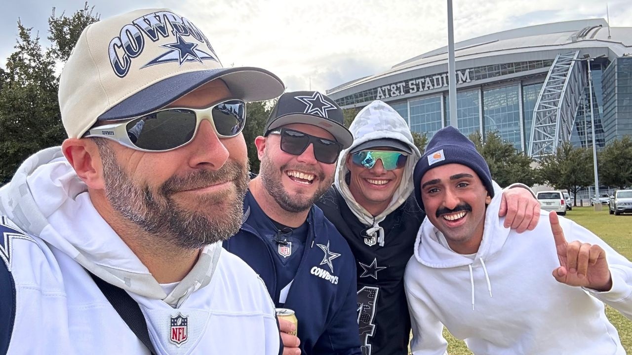 Cowboys Thanksgiving Tailgate & Game Day Vlog | Cowboys CanFan