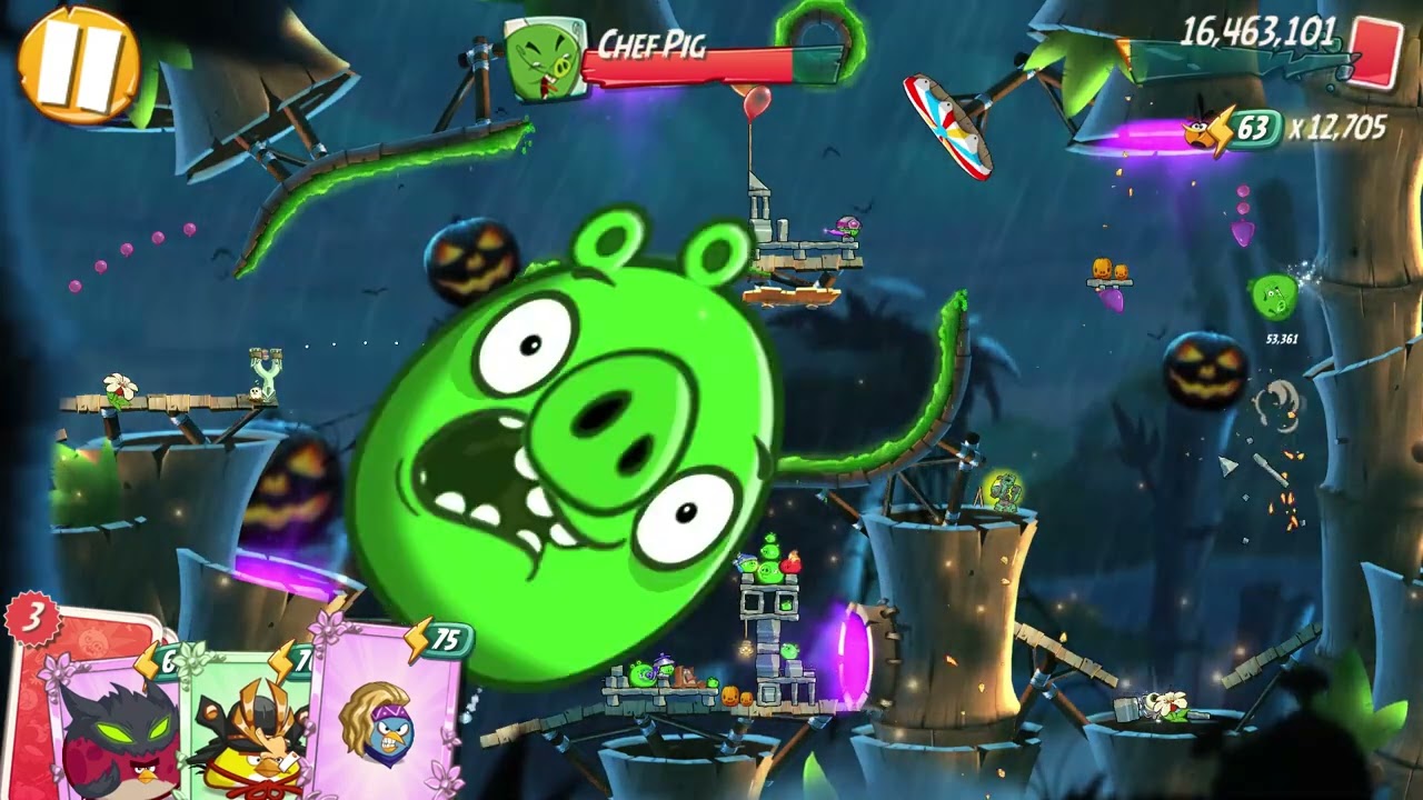 Angry Birds 2 level 307 replay