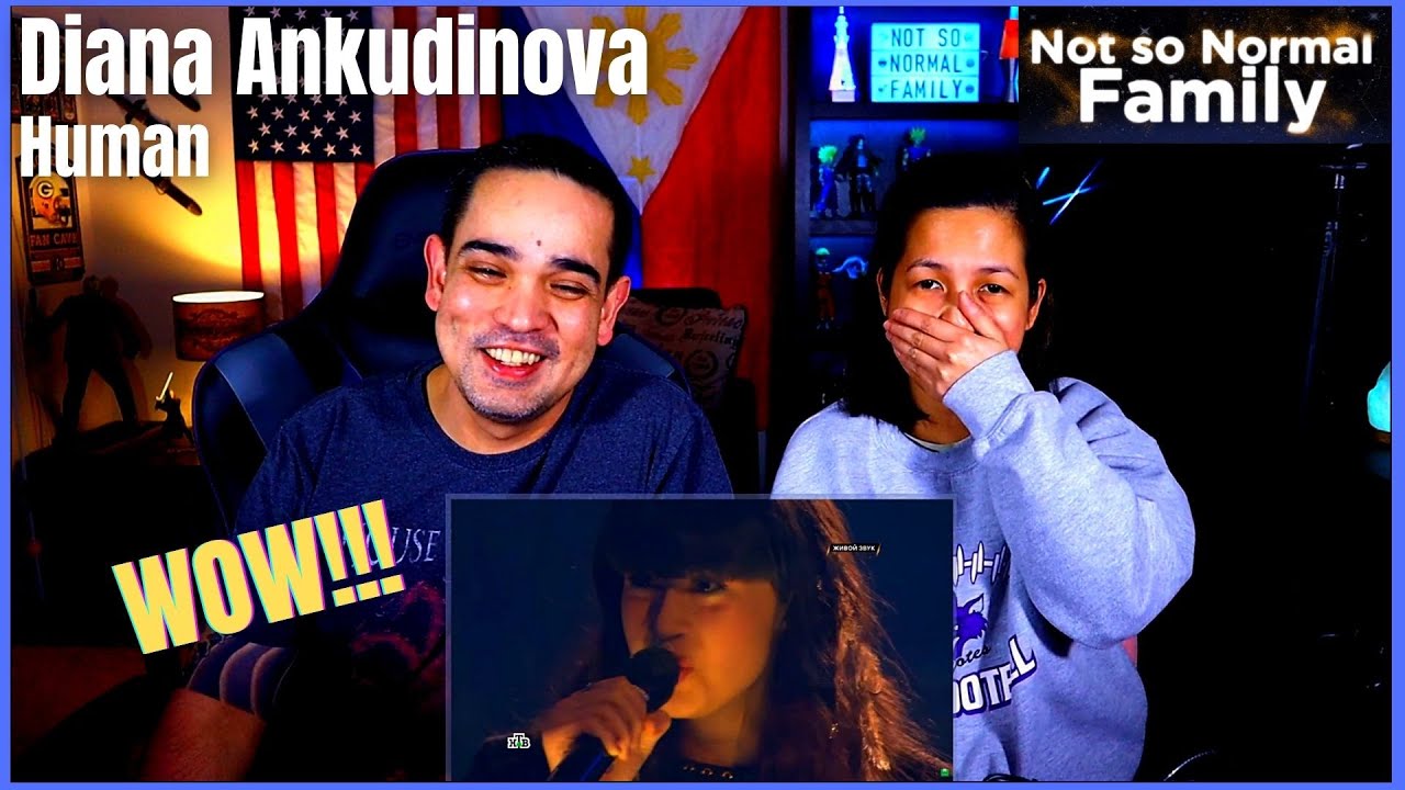 DIANA ANKUDINOVA Human Filipino American Reaction