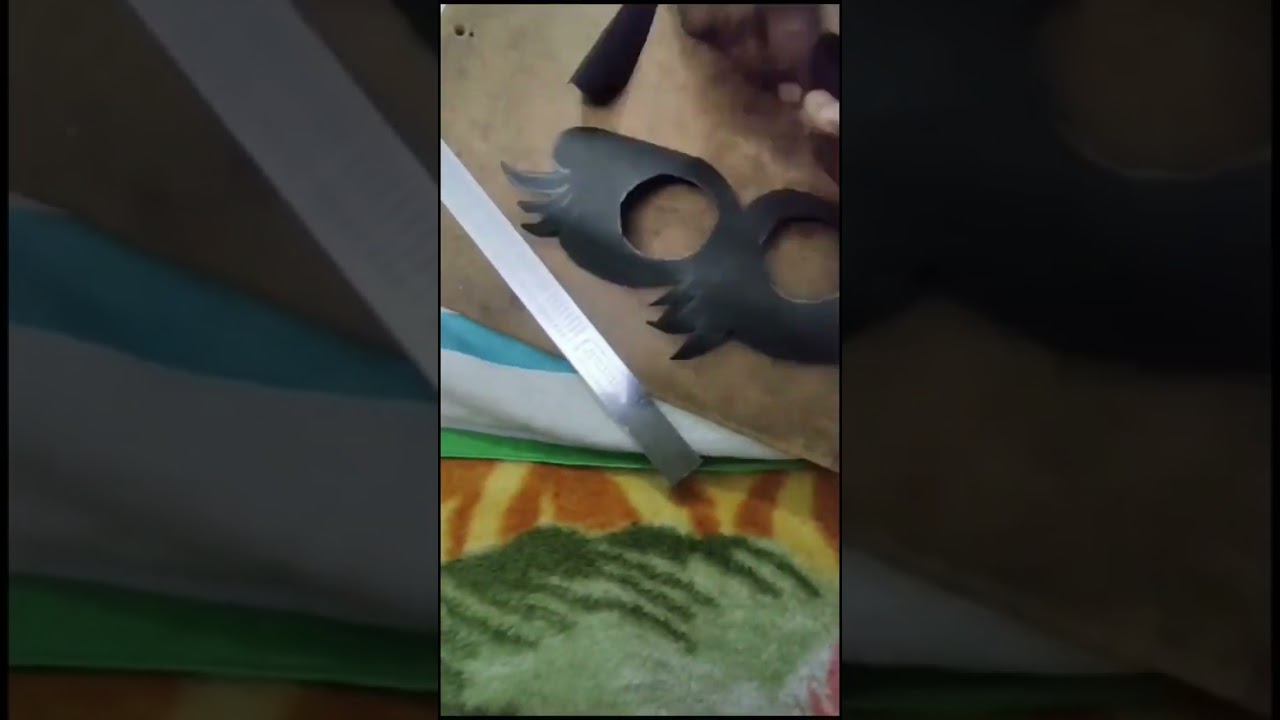 Crow Mask Making | crow mask craft 