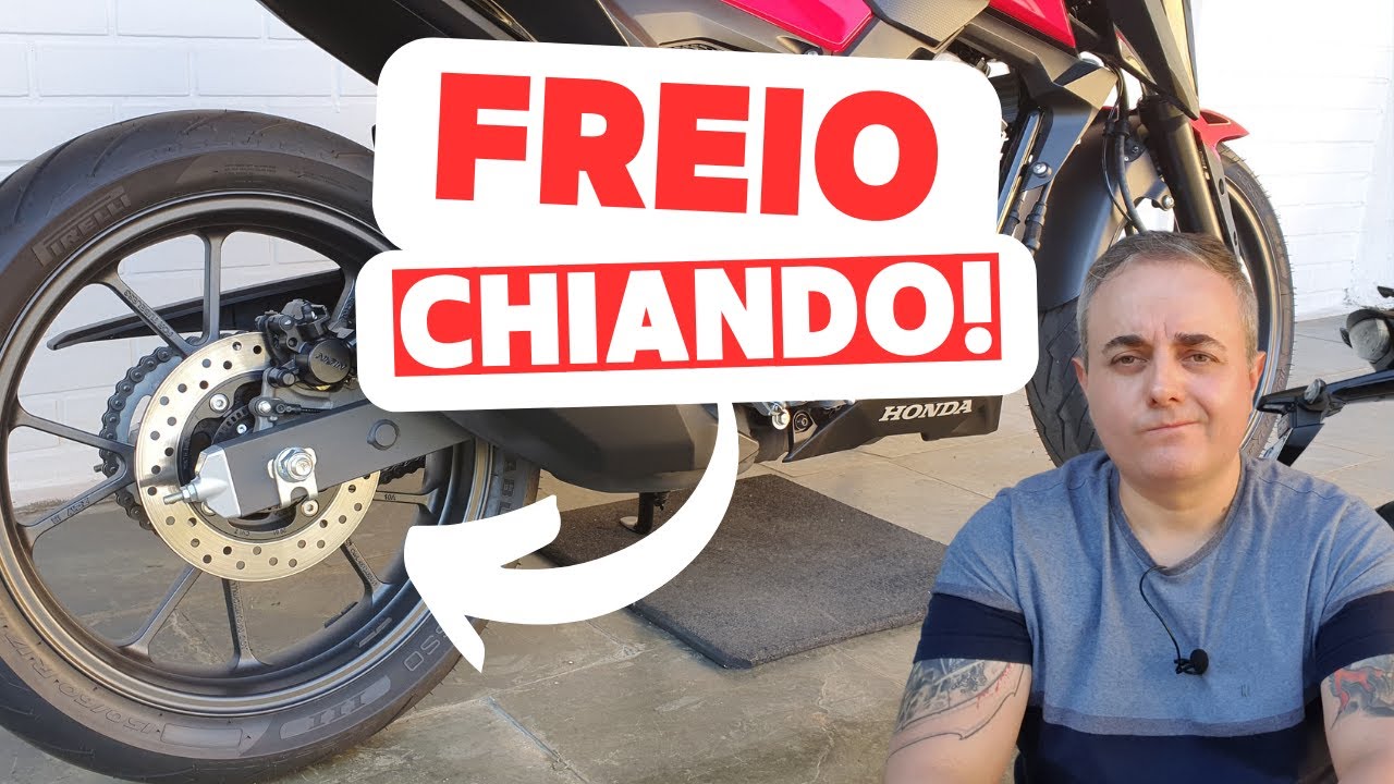 FREIO DA MOTO CHIANDO, O QUE FAZER E COMO RESOLVER ISSO ?