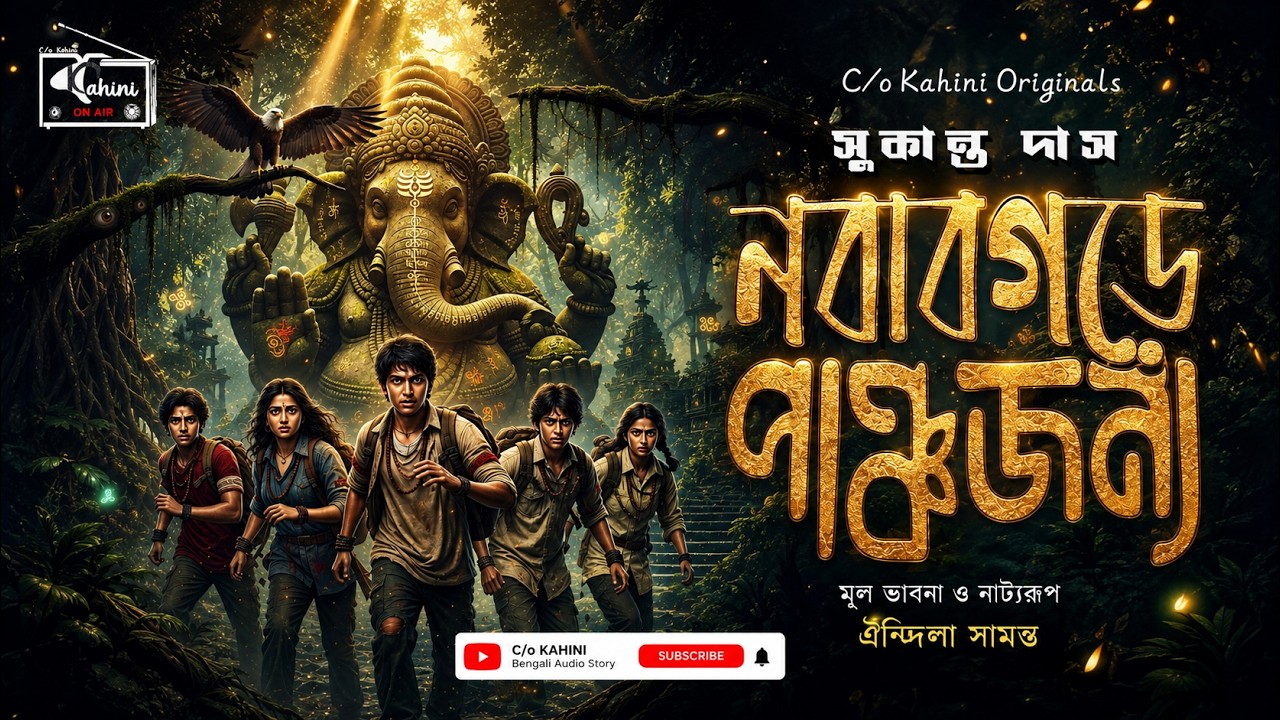 Treasure Hunt | নবাবগড়ে পাঞ্চজন্য | Bengali Adventure Audio Story | Sunday suspense | C/o Kahini