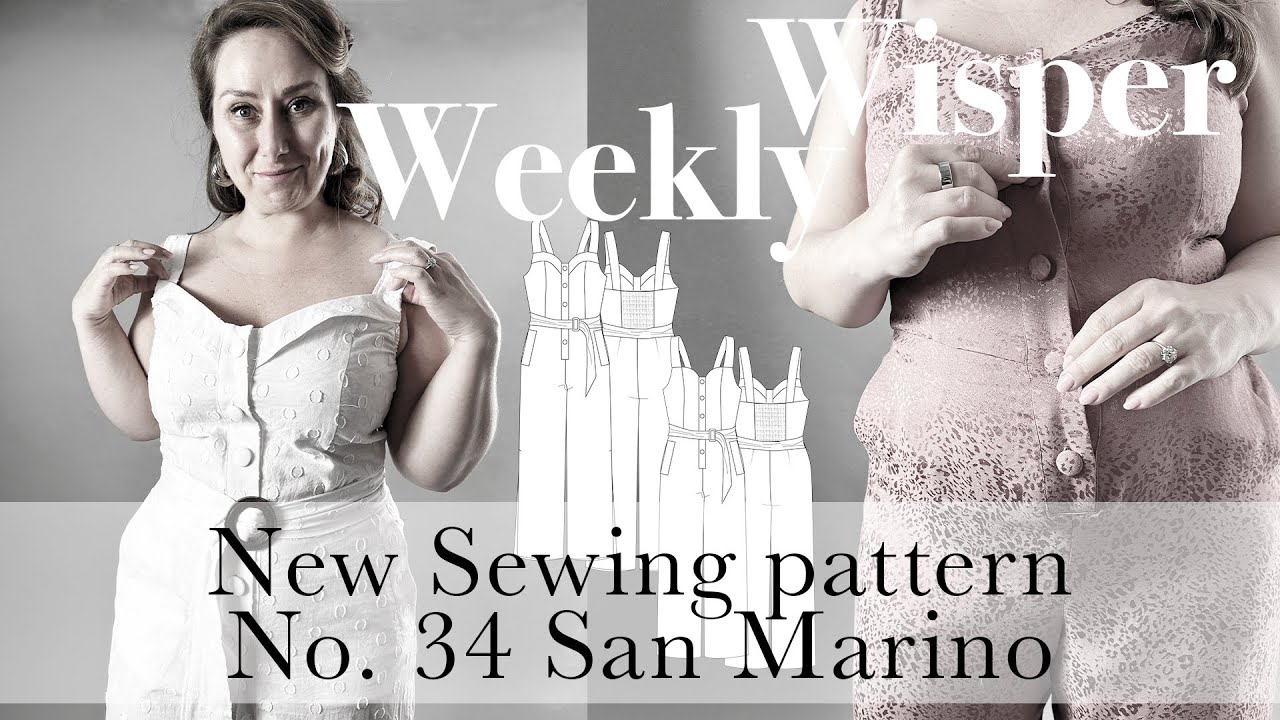 ✨ NEW SEWING PATTERN RELEASE – No. 34 San Marino ✨ | Must-Have for Your Handmade Wardrobe