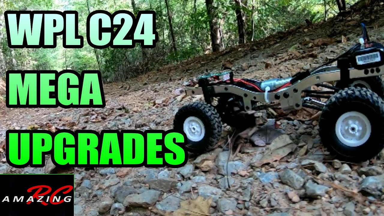 WPL C24 - MEGA UPGRADES..!!  Initial Testing..!!