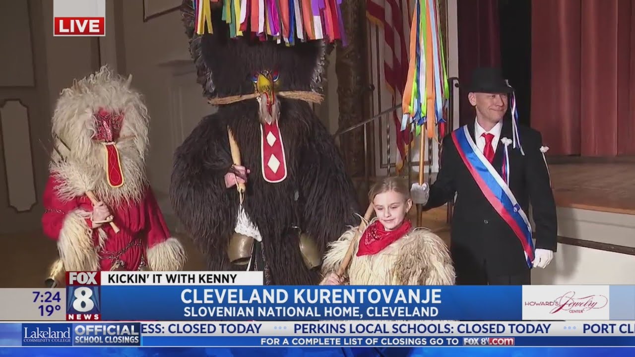 Kickin it: Cleveland Kurentovanje