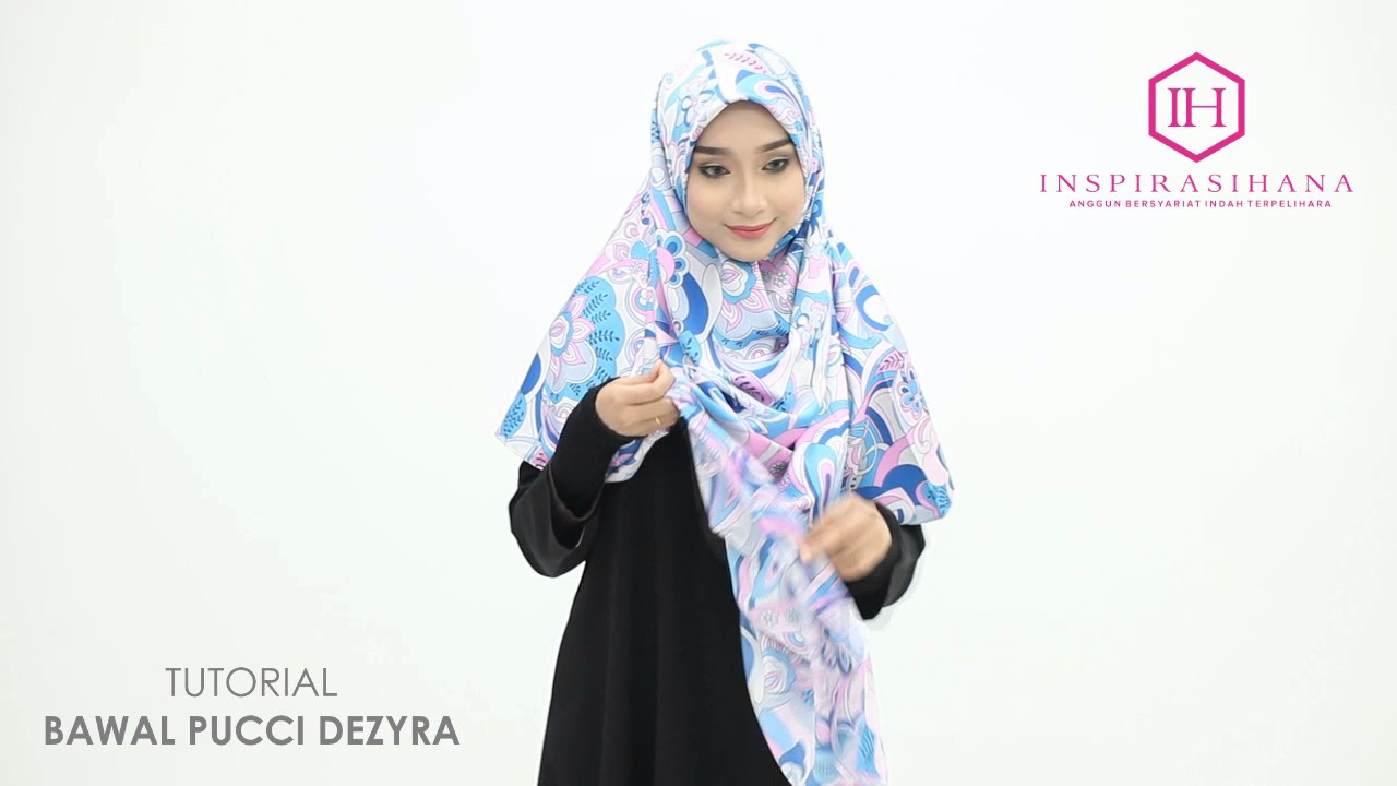 TUTORIAL BAWAL SATIN SILK PUCCI DE ZAYRA