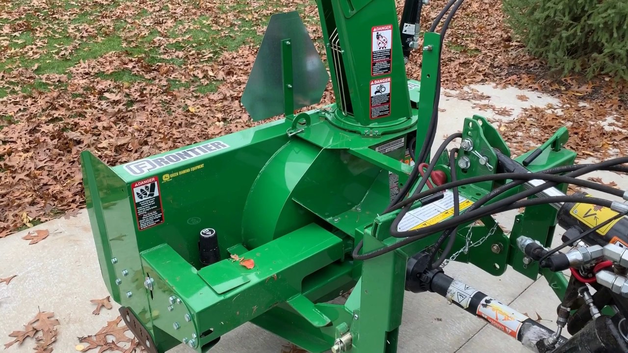 Frontier SB1154 Snowblower With Hydraulic Options