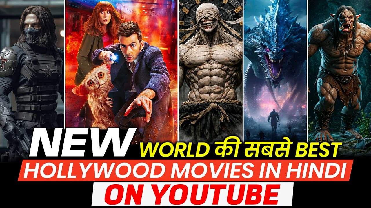 Top 6 Best Hollywood Action Movies in Hindi On YouTube | New Hollywood Movies in Hindi Dubbed 2026