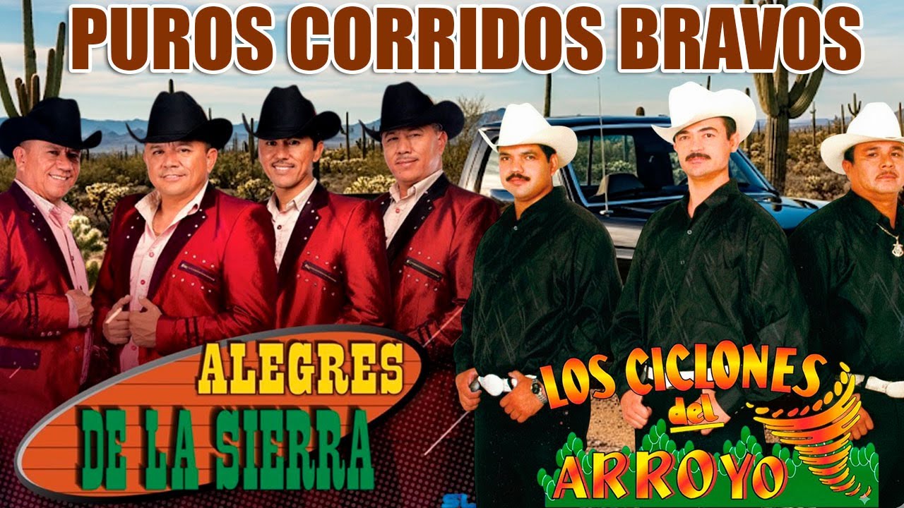 🔥 ¡Éxitos Inmortales! Los Alegres de la Sierra vs. Los Ciclones del Arroyo Mix Corridos y Rancheras