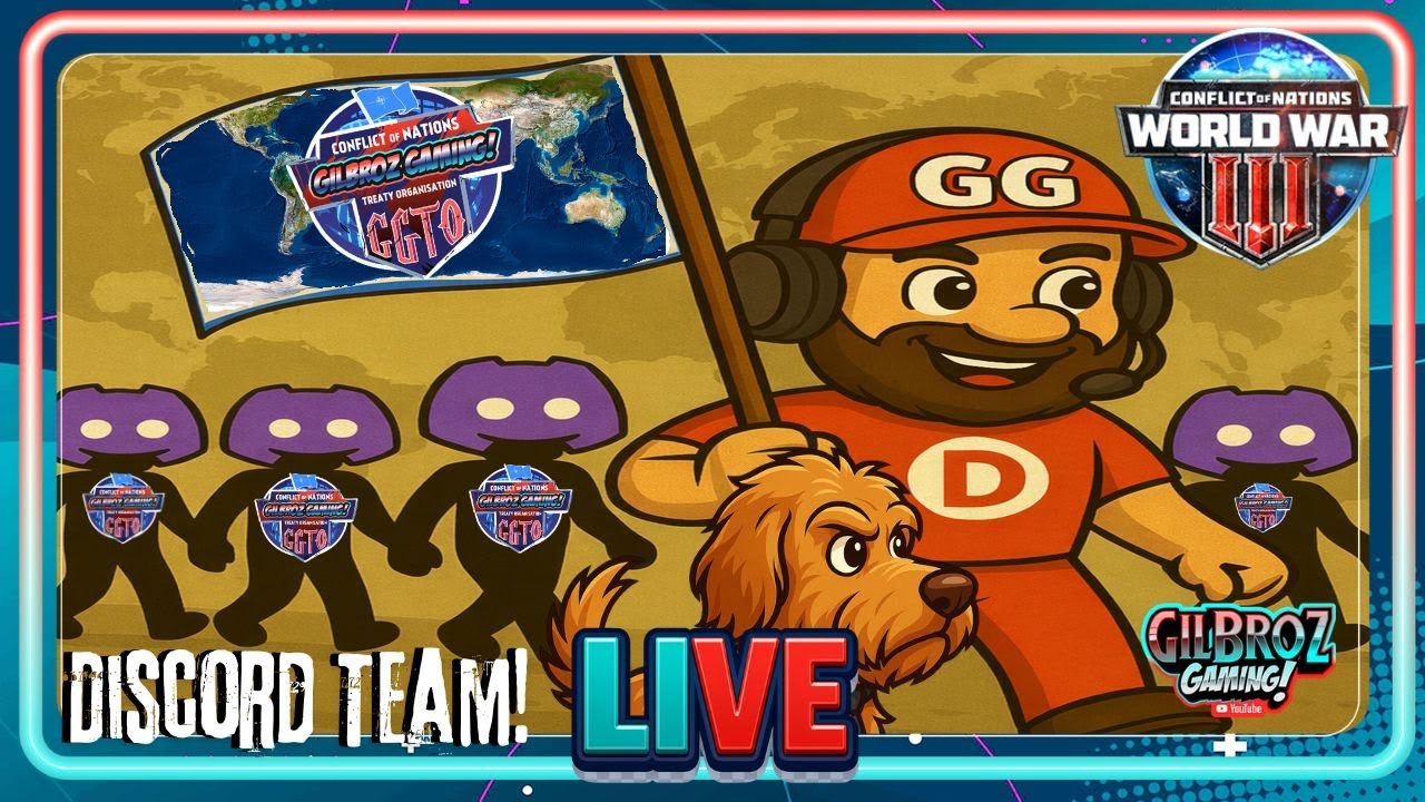 Conflict of Nations LIVE – Multiple Games! WW3 Playthrough | GGTO Coalition (Discord Team)