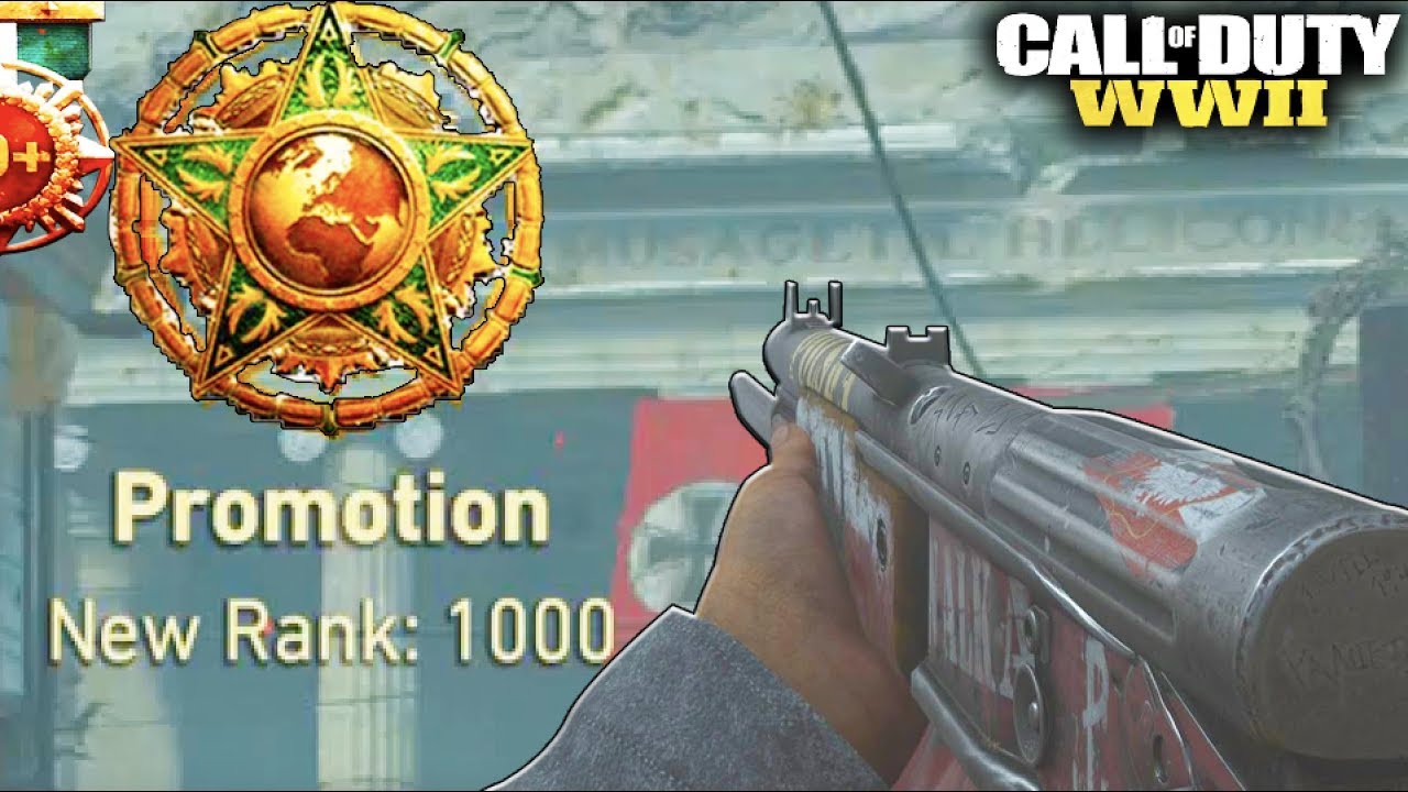 V2 ROCKET & CHROME CAMO UNLOCKS LEVEL 1000 (Reaction!) - CoD WW2