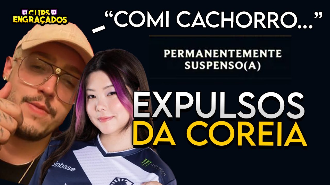 STREAMERS FAZENDO MERDA NA COREIA - MELHORES MOMENTOS!