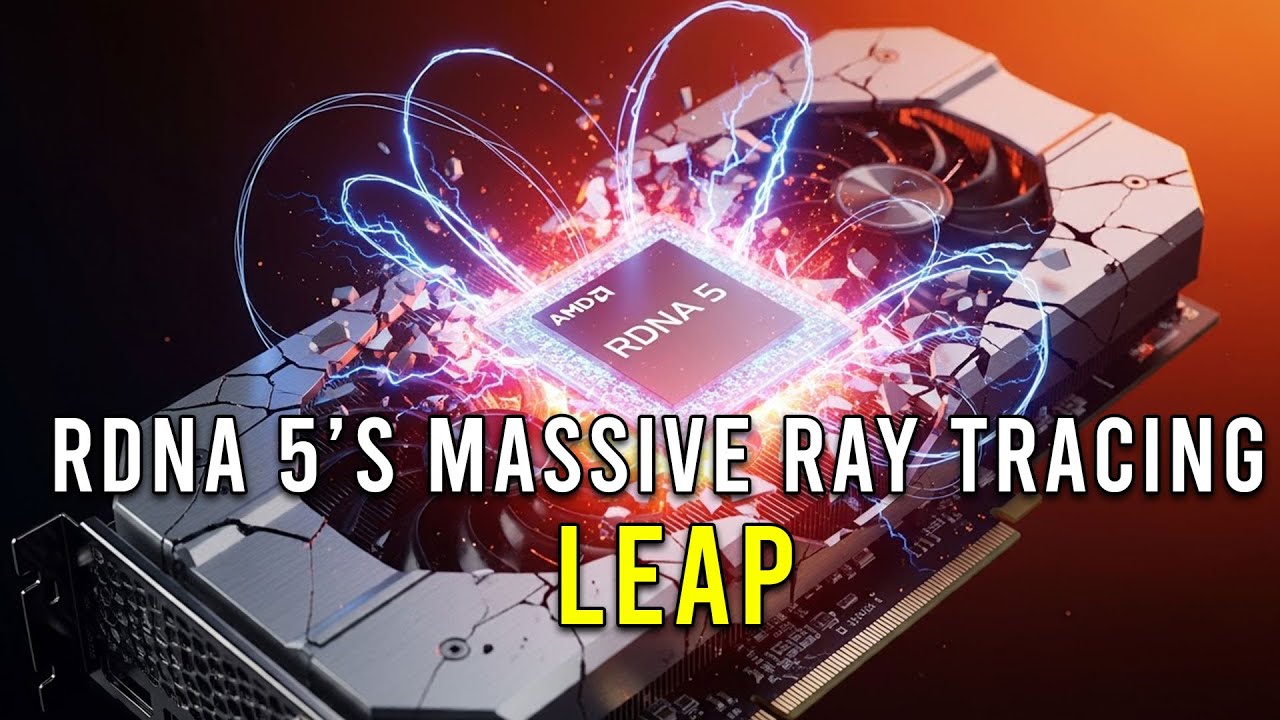 Подробное описание MASSIVE Ray Tracing Leap и блока совместных вычислений RDNA 5
