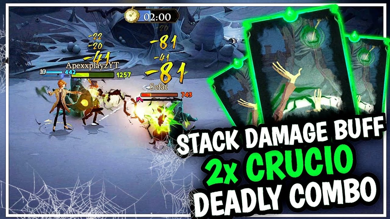 5.2 Cost Crucio Deck 2x Damage/Harry Potter Magic Awakened