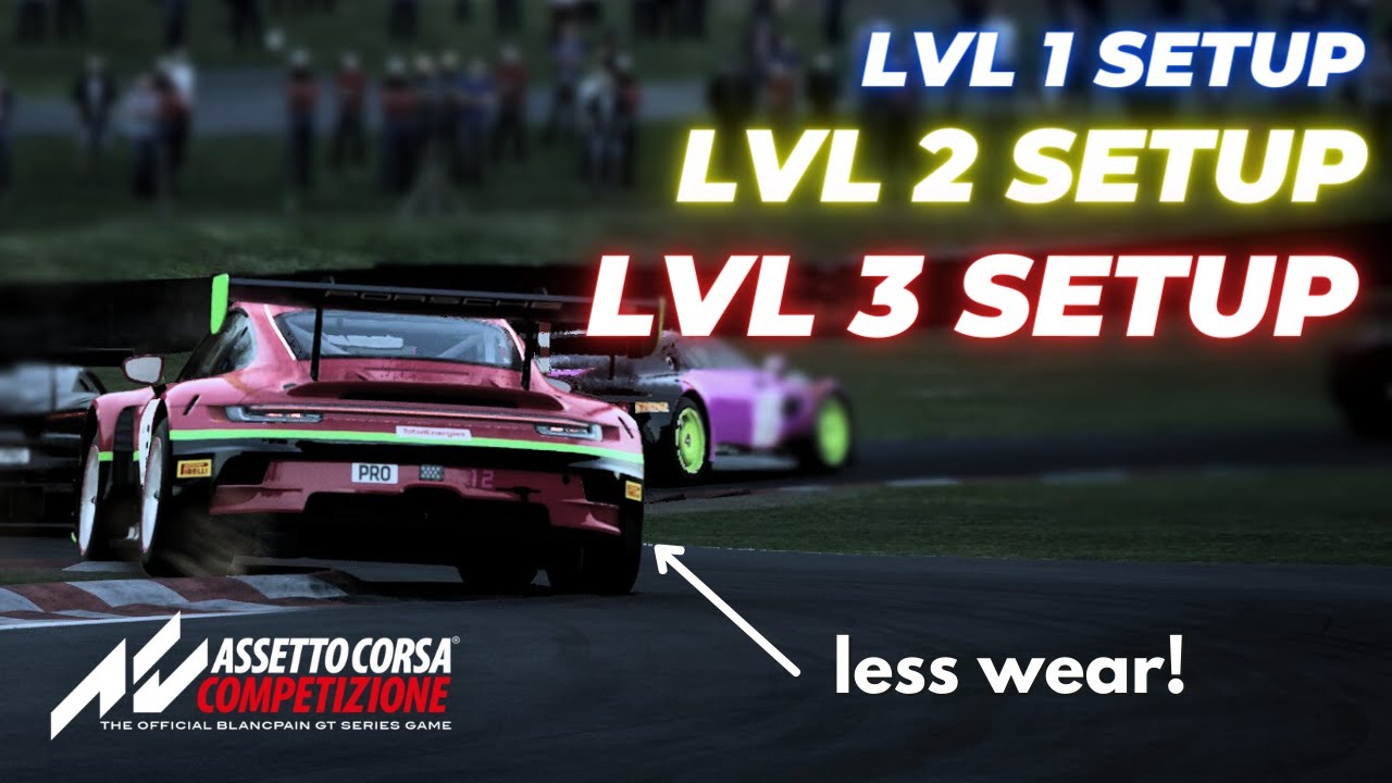 How to setup the Porsche 992 for different skill levels | ACC