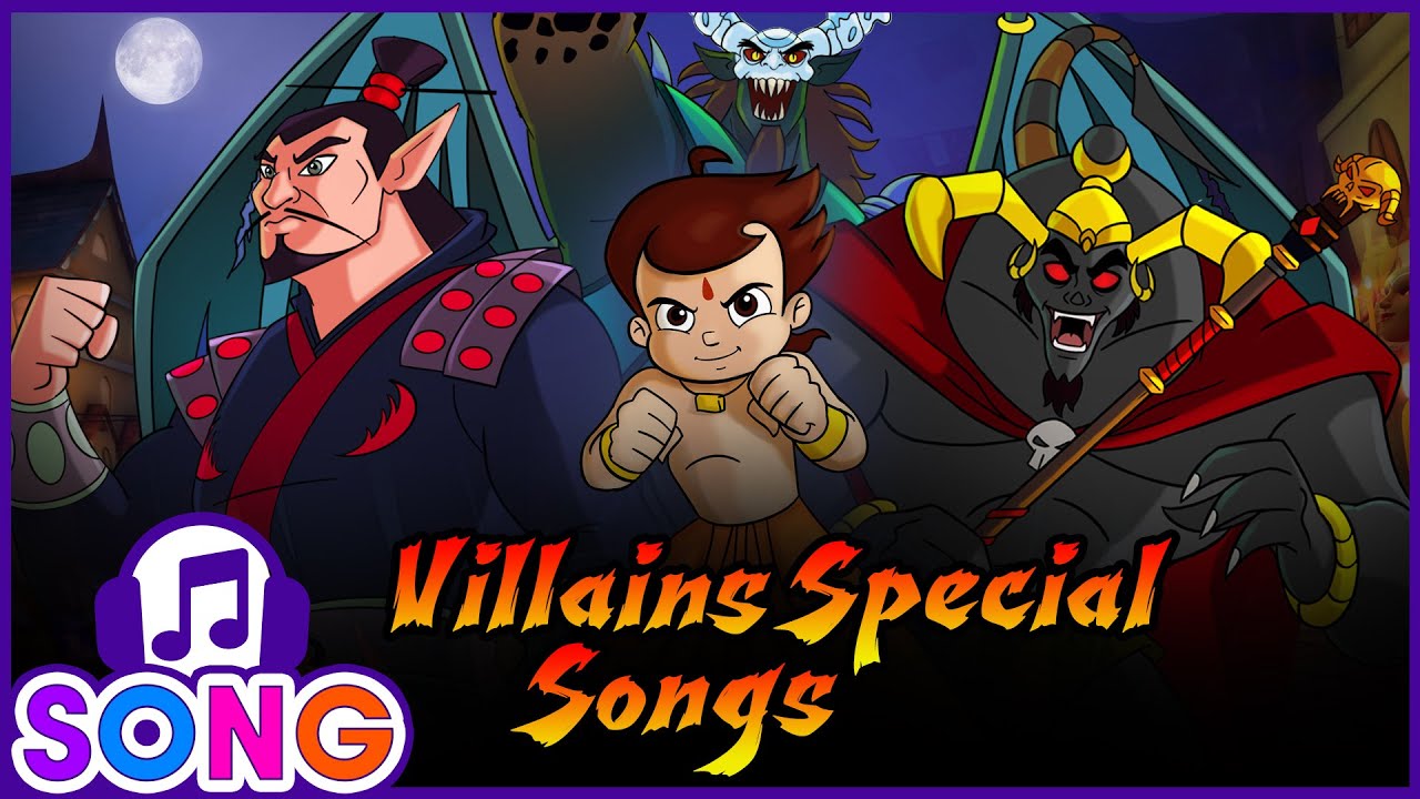 Chhota Bheem - Top Villains Song Collection | Kids Music 🎵 | Kids Songs in Hindi