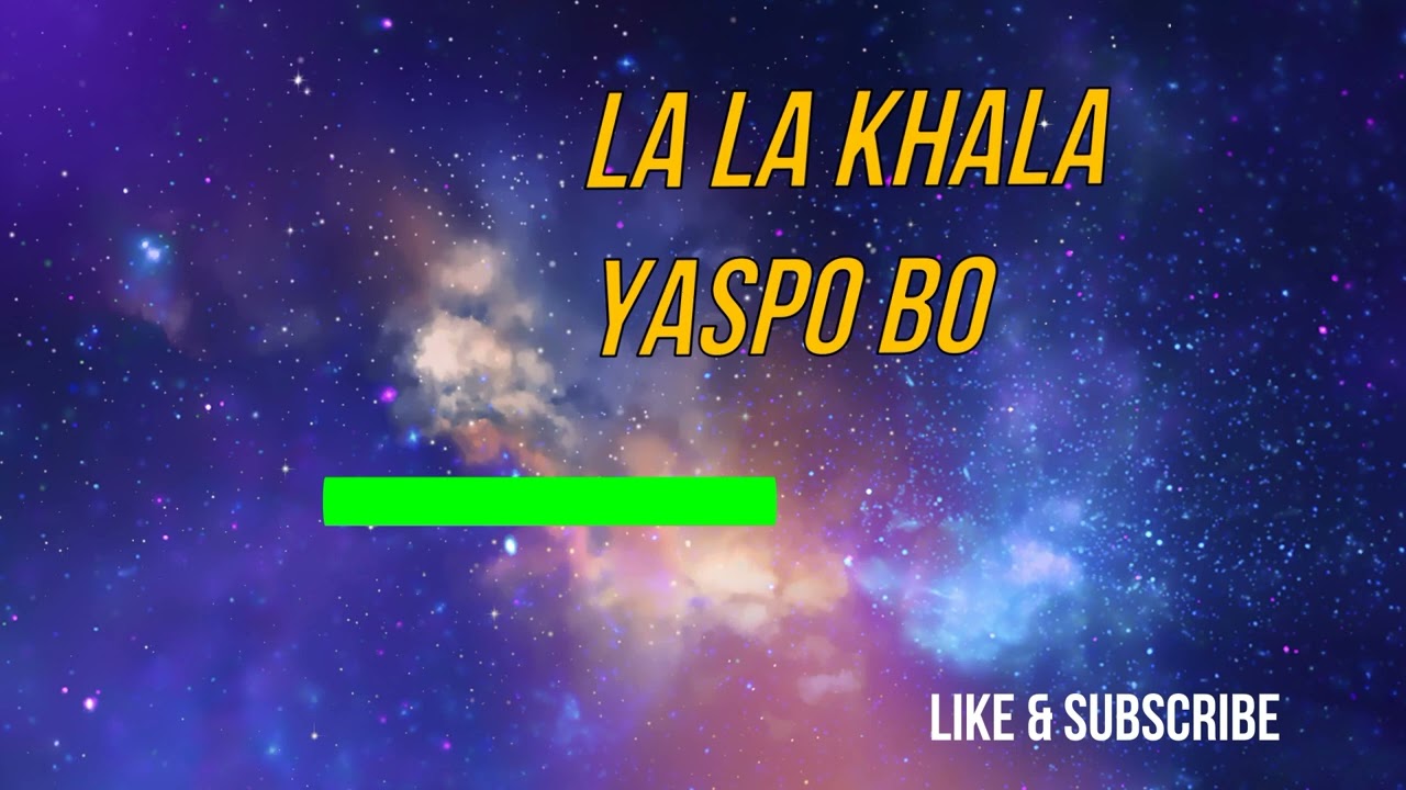 La la khala  yaspo bo  || Junglu || Ladakh Zunglu || Ladakh Folk Song