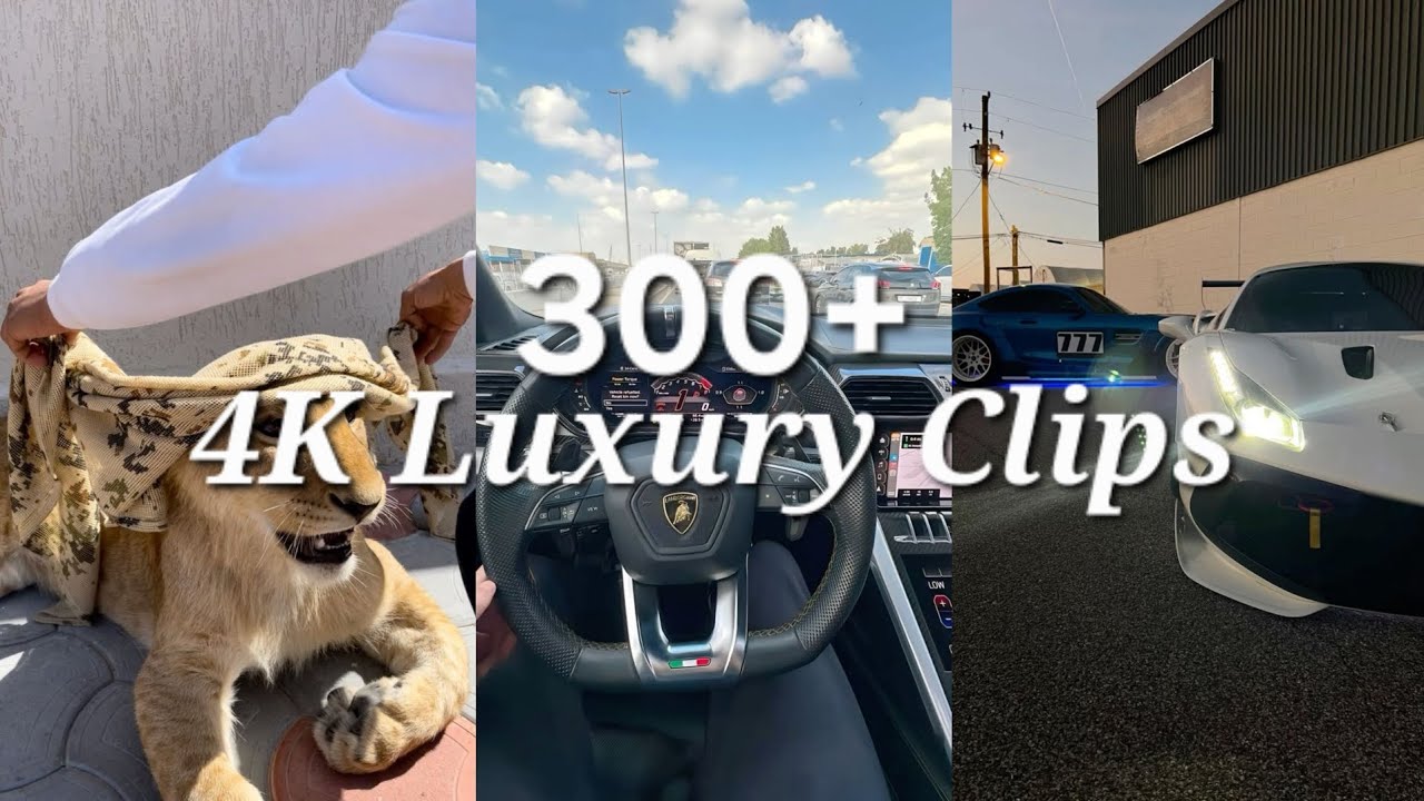 Free 4K Luxury Lifestyle Clips/Videos For Edits || No Copyright