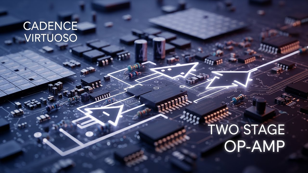 How to Design a Two-Stage Op-Amp | (Cadence Virtuoso + 180nm TSMC + Miller Capacitor)
