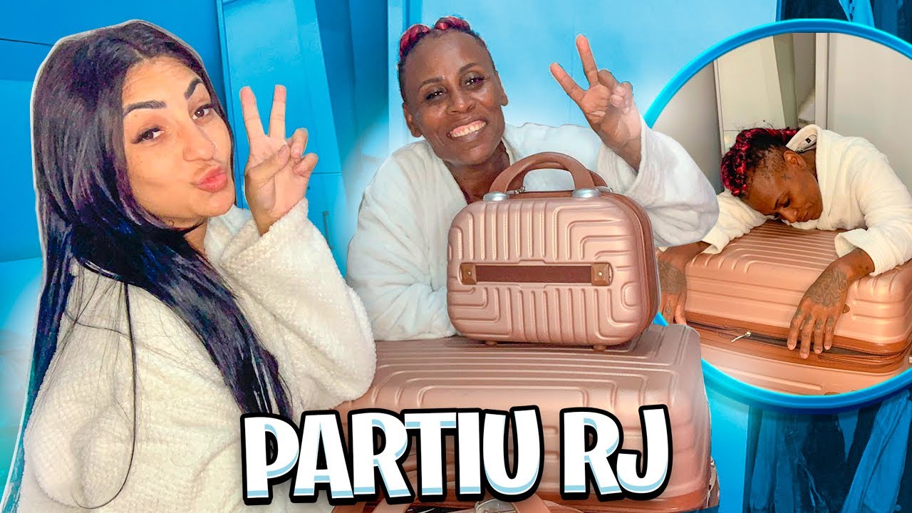 ARRUMANDO AS MALAS PARA VIAJAR