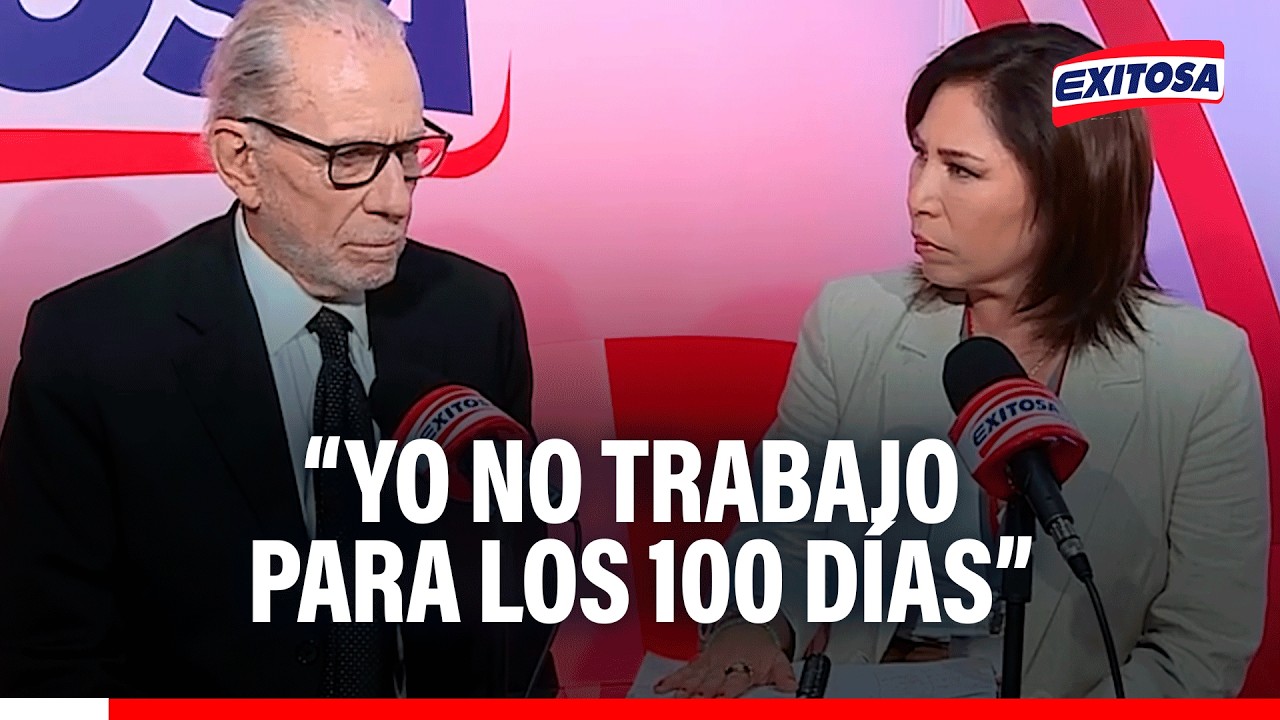 🔴🔵 Ricardo Belmont no cree que haya muchas diferencias entre un alcalde y un presidente