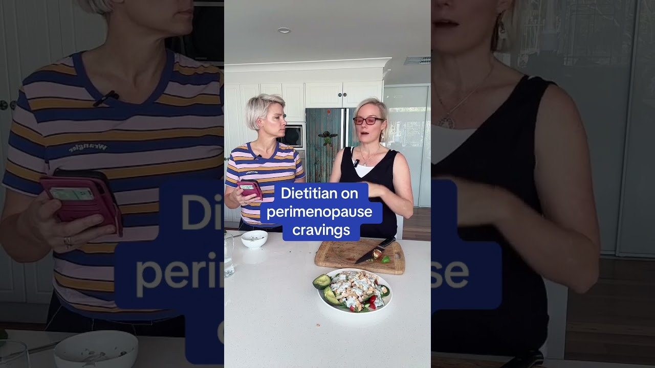 Dietitian breaks down food cravings in perimenopause