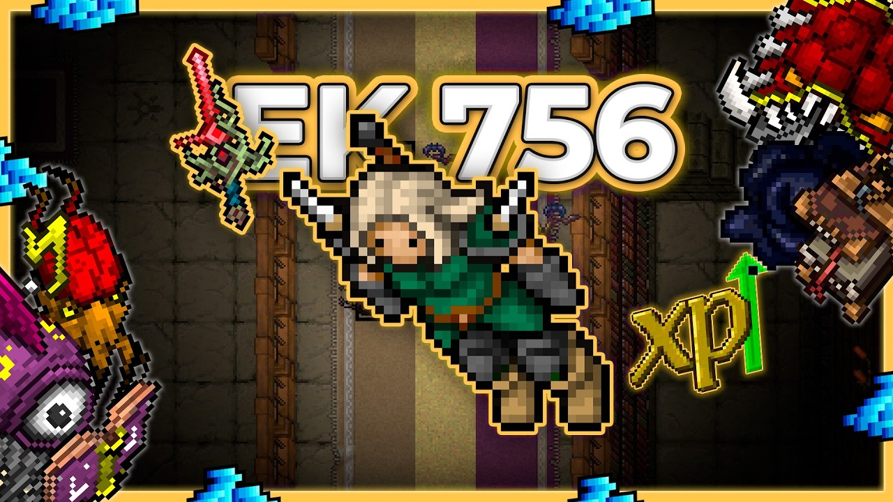 EK 756 Hunt x4 Library Fire 11.6kk/h Raw + 5.6kk Profit - Tibia Hunt [15.25]