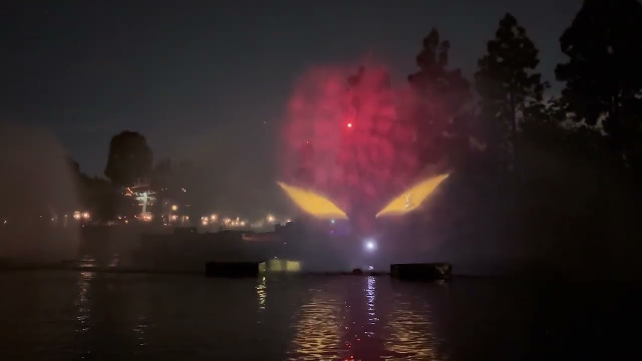 Fantasmic! Full Show - Right View - December 2025