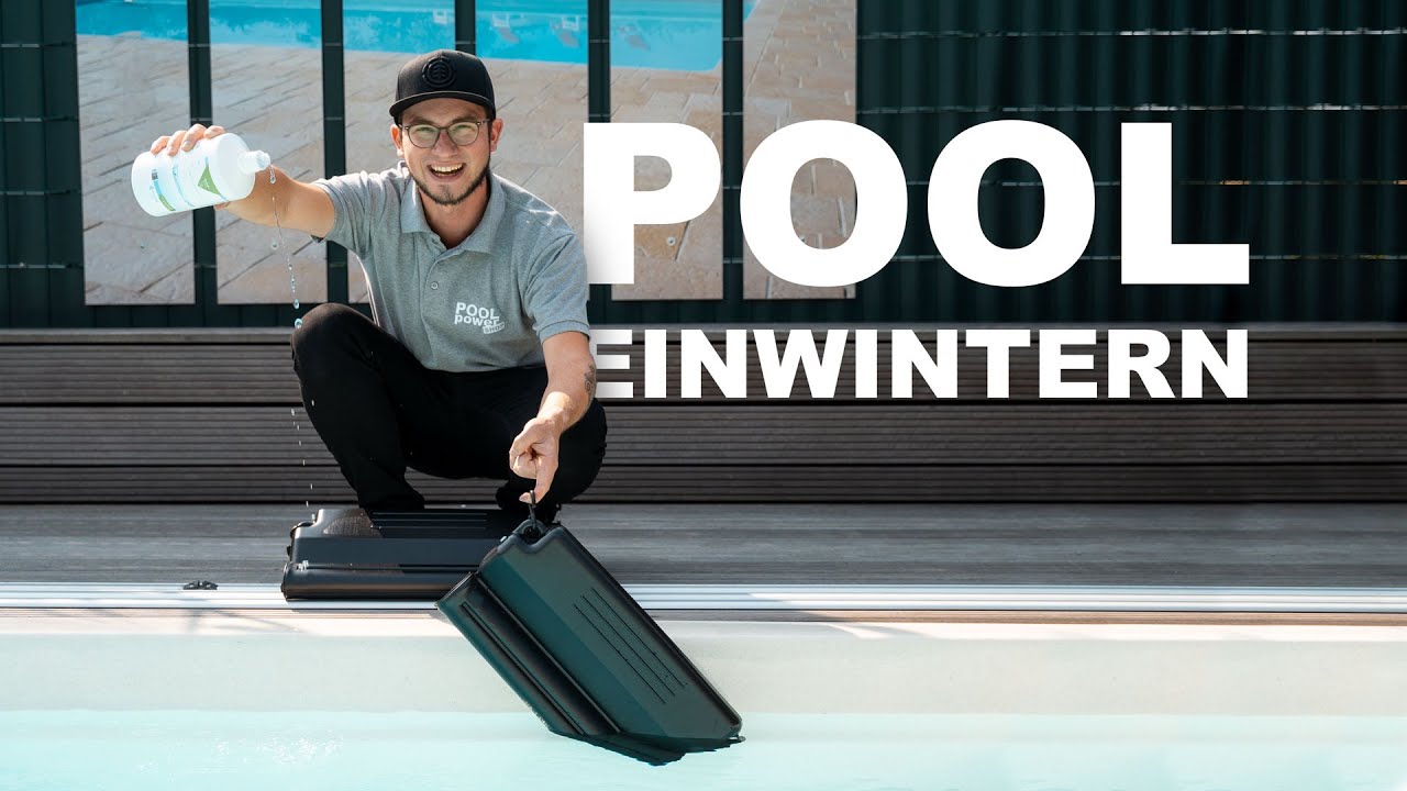 Pool richtig einwintern - So bringst Du deinen Pool über den Winter