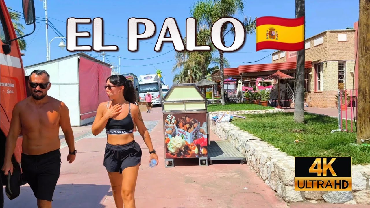 🔥 Paso a paso visita EL PALO, M&aacute;laga, Espa&ntilde;a 🇪🇸 COSTA DEL SOL 🌞 4K 
