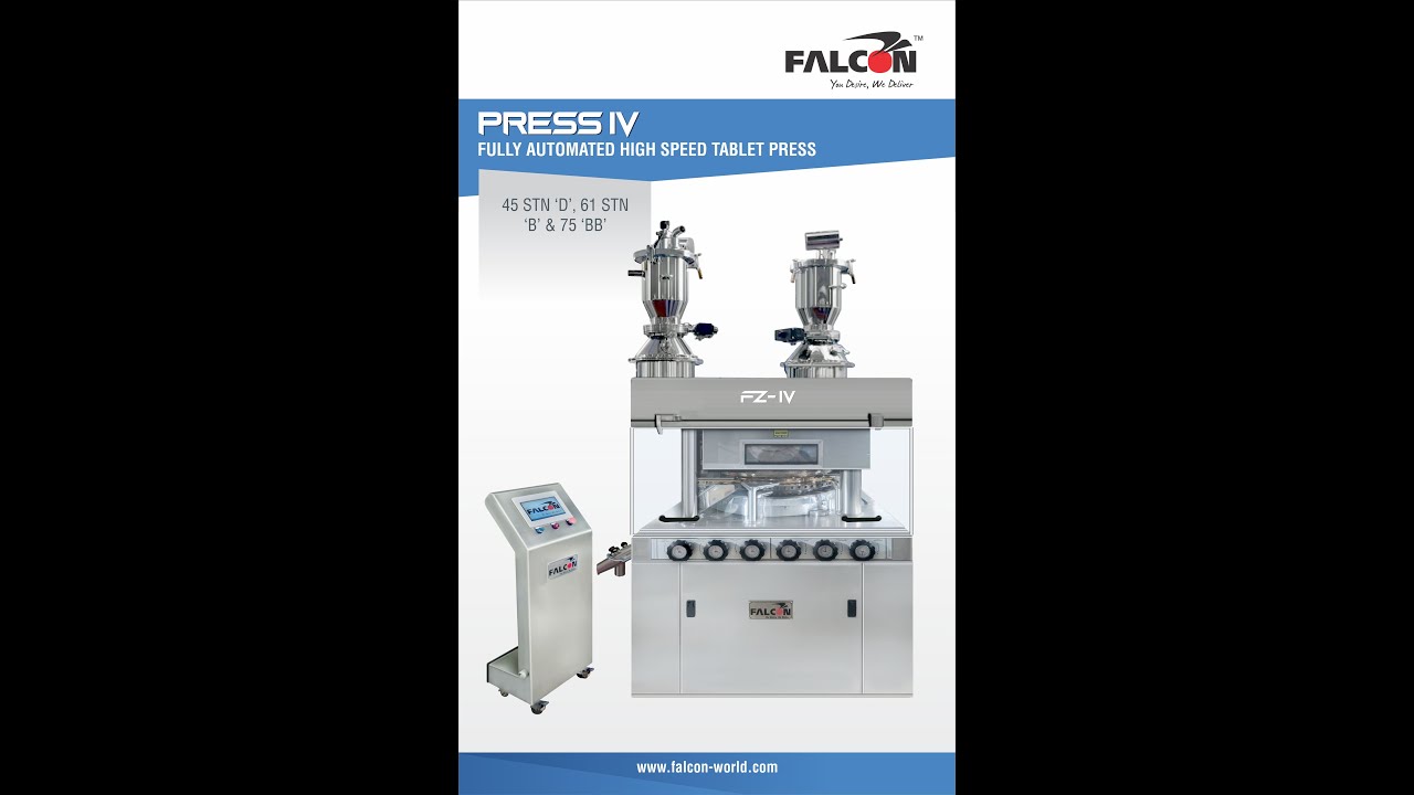 FALCON FZ PRESS IV HIGH SPEED TABLET PRESS
