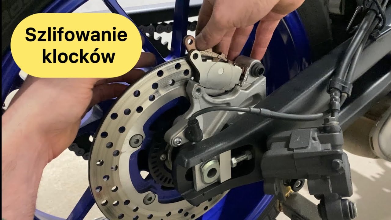 Czyszczenie Tylnego Hamulca - Yamaha Tracer 7 / MT07