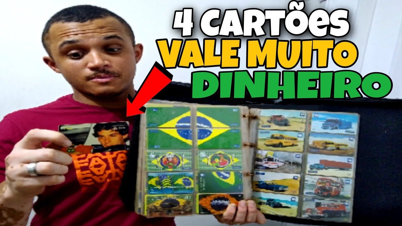 CARTÕES TELEFÔNICOS RARO QUE VALE DINHEIRO
