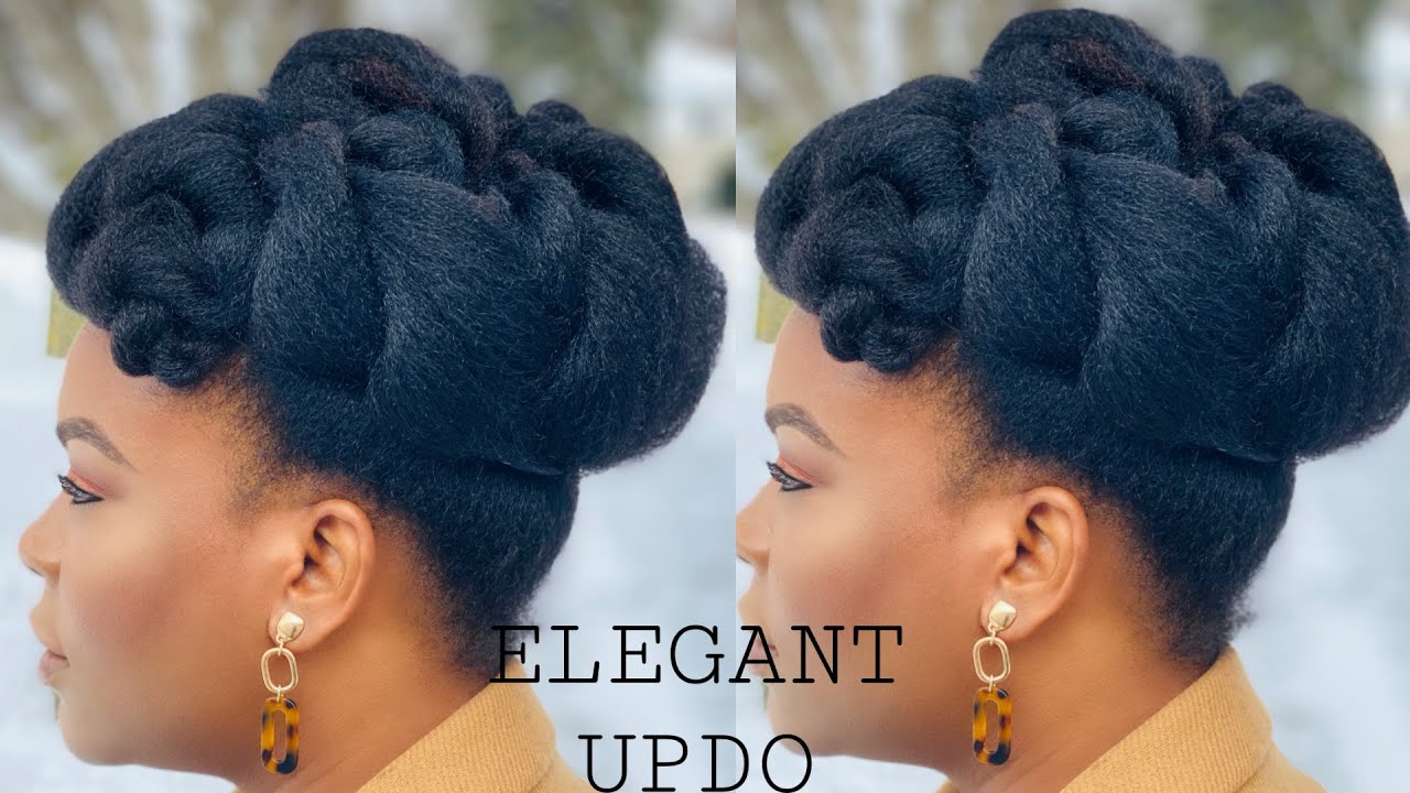 #opaglamz #naturalhair #viralhair 🔥NATURAL HAIR UPDO .. TRENDY 2020 HAIRSTYLE FOR TYPE 4 HAIR👏