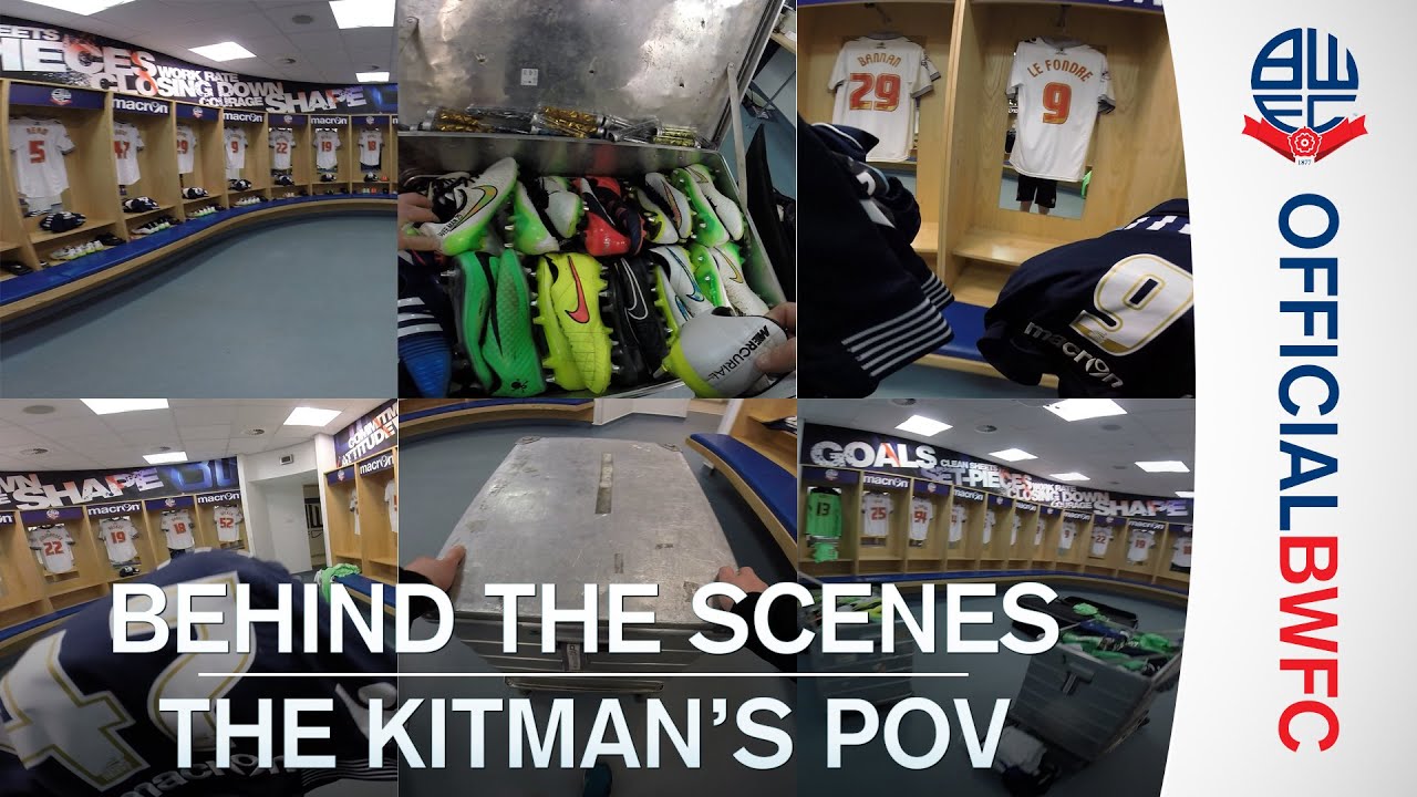 GOPRO SPECIAL | Pre-match prep with the Bolton Wanderers kitman