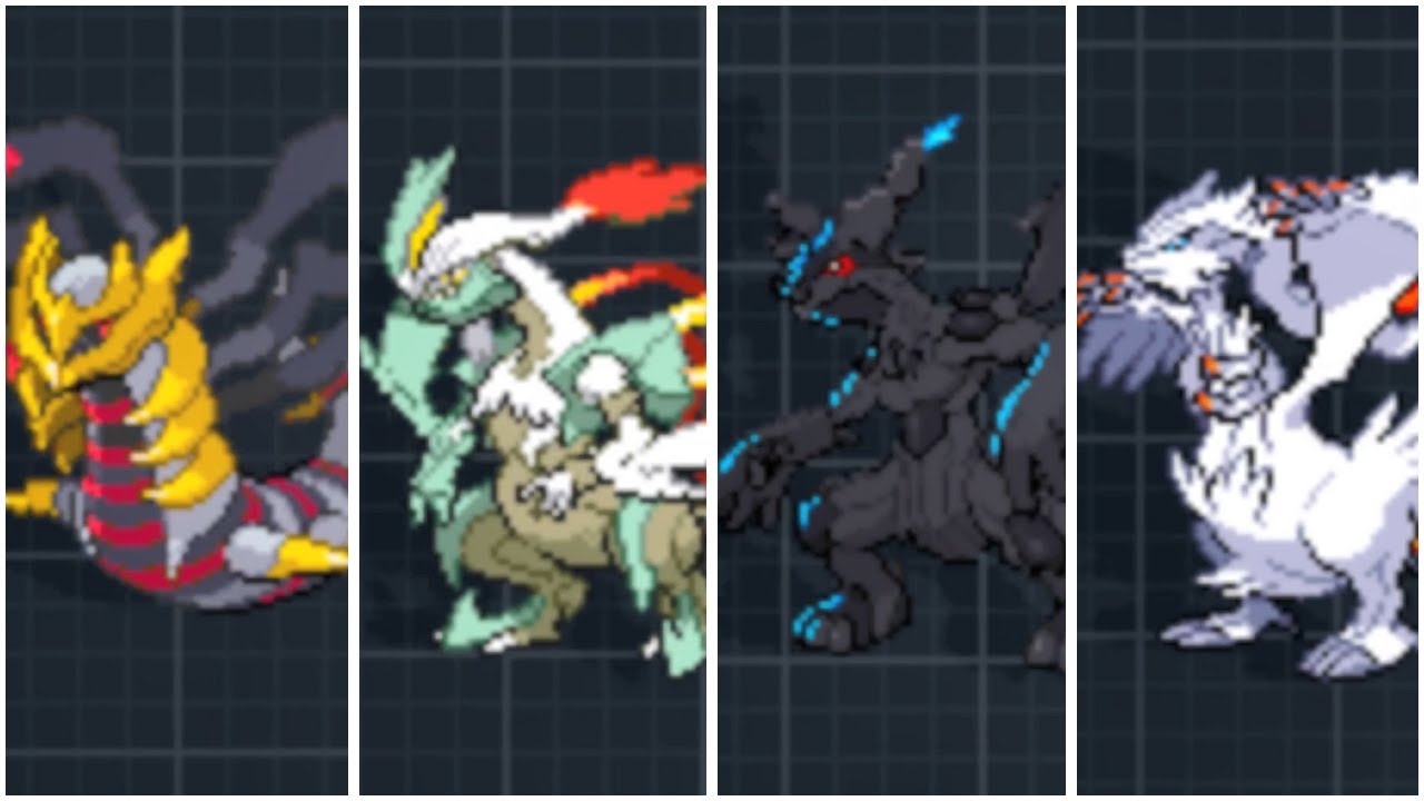Todos los SPRITES de Pokémon BLANCO & NEGRO | Pokémon Black and White all SPRITES animations
