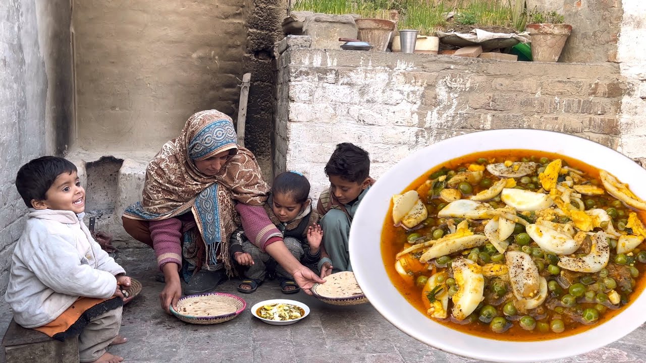 Korma egg matar recipe | Anda matar curry recipe | Afghani egg curry recipe | Egg gravy recipe