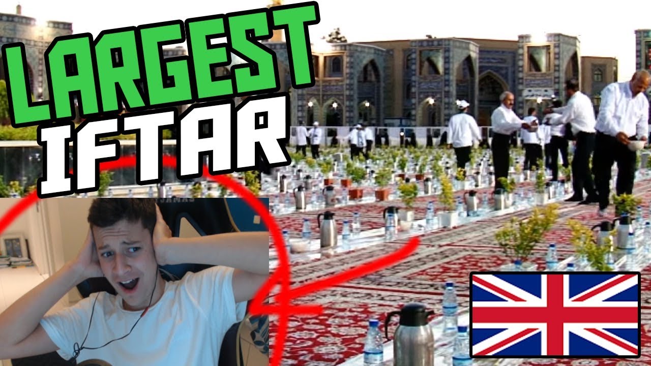 *REACTION* WORLD'S LARGEST IFTAR (English Reaction to Worlds largest ramadan iftar 2018)