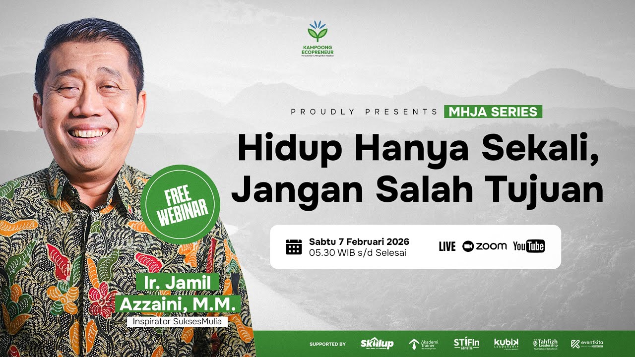 HIDUP HANYA SEKALI, JANGAN SALAH TUJUAN