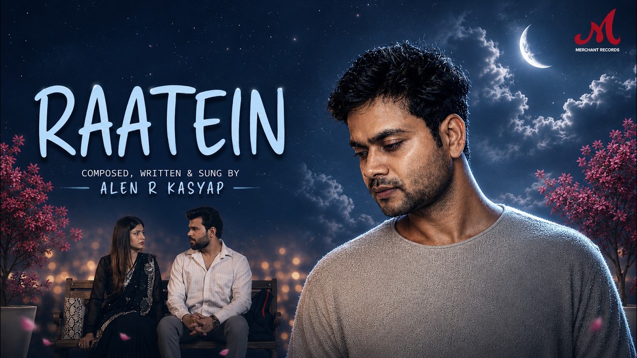 Raatein | Alen R Kasyap | Official Music Video | New Hindi Romantic Song 2026