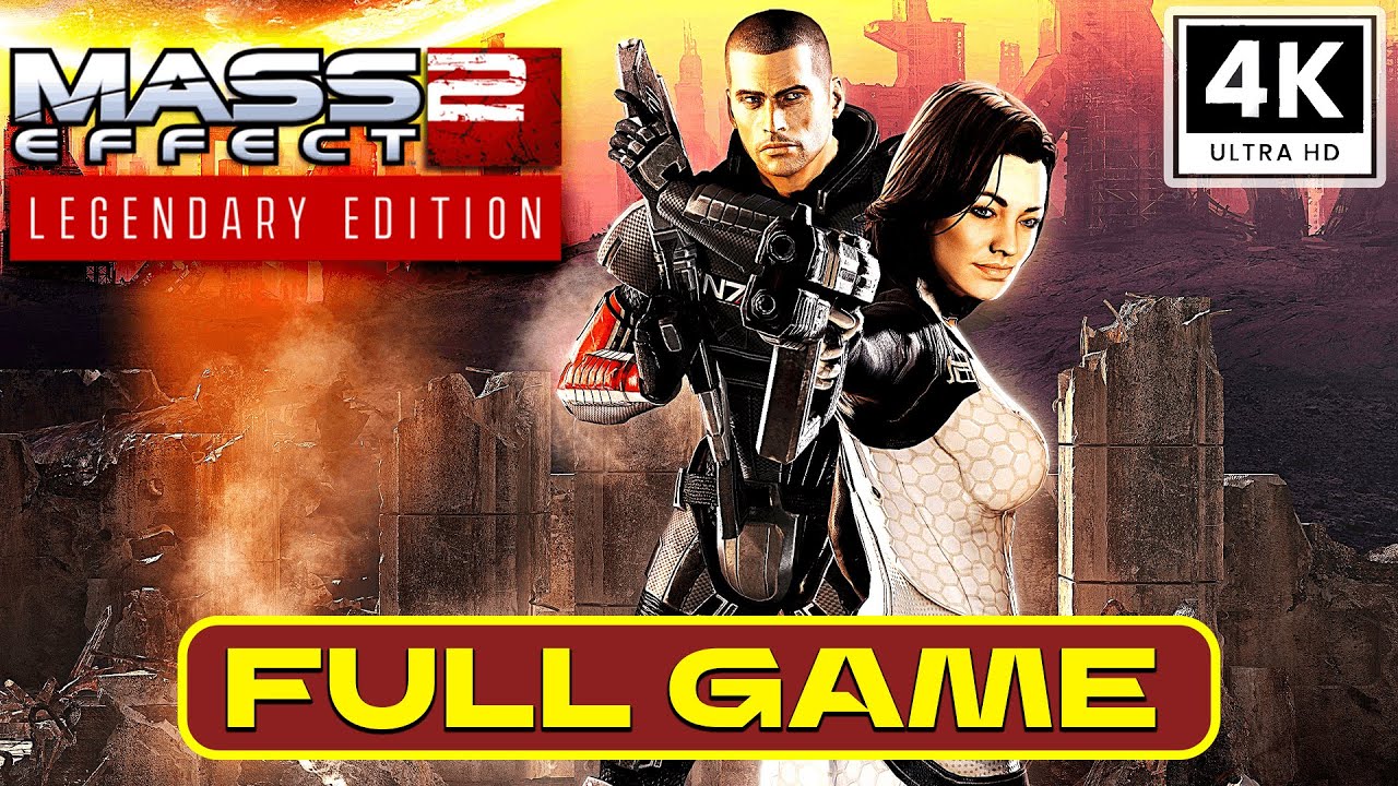 MASS EFFECT 2 Legendary Edition FULL GAME Walkthrough [PC 4K 60FPS]