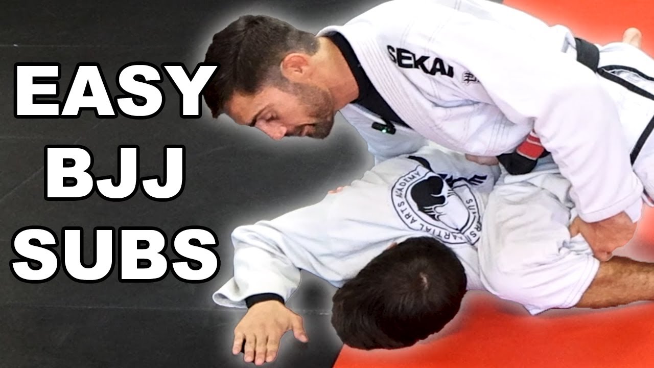 3 Easy BJJ Submission from Guard - Beginners Guide | BJJ | MMA |