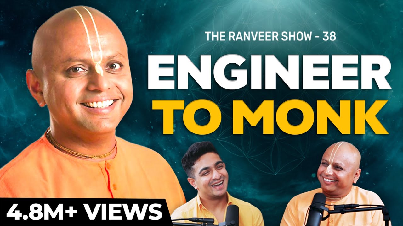 @GaurGopalDas On His Childhood, Relationships, Life Lessons And Spirituality | The Ranveer Show 38
