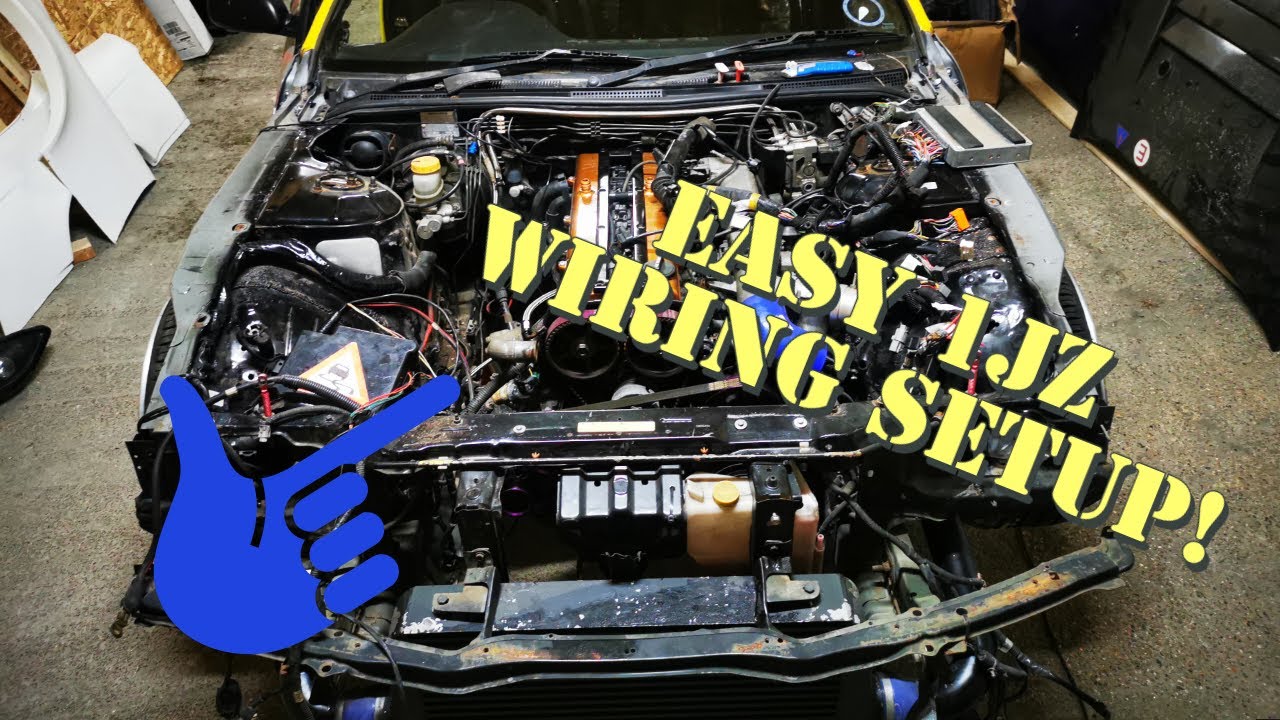 Simple how to wire your 1jzgte to start