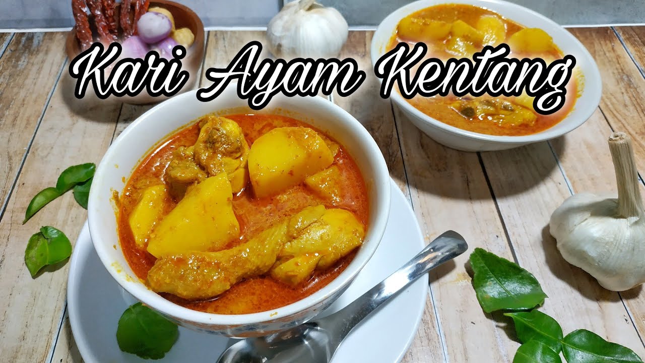 Cara Membuat Kari Ayam Kentang Pontianak.  Bumbu Simpel Rasanya Khas Banget