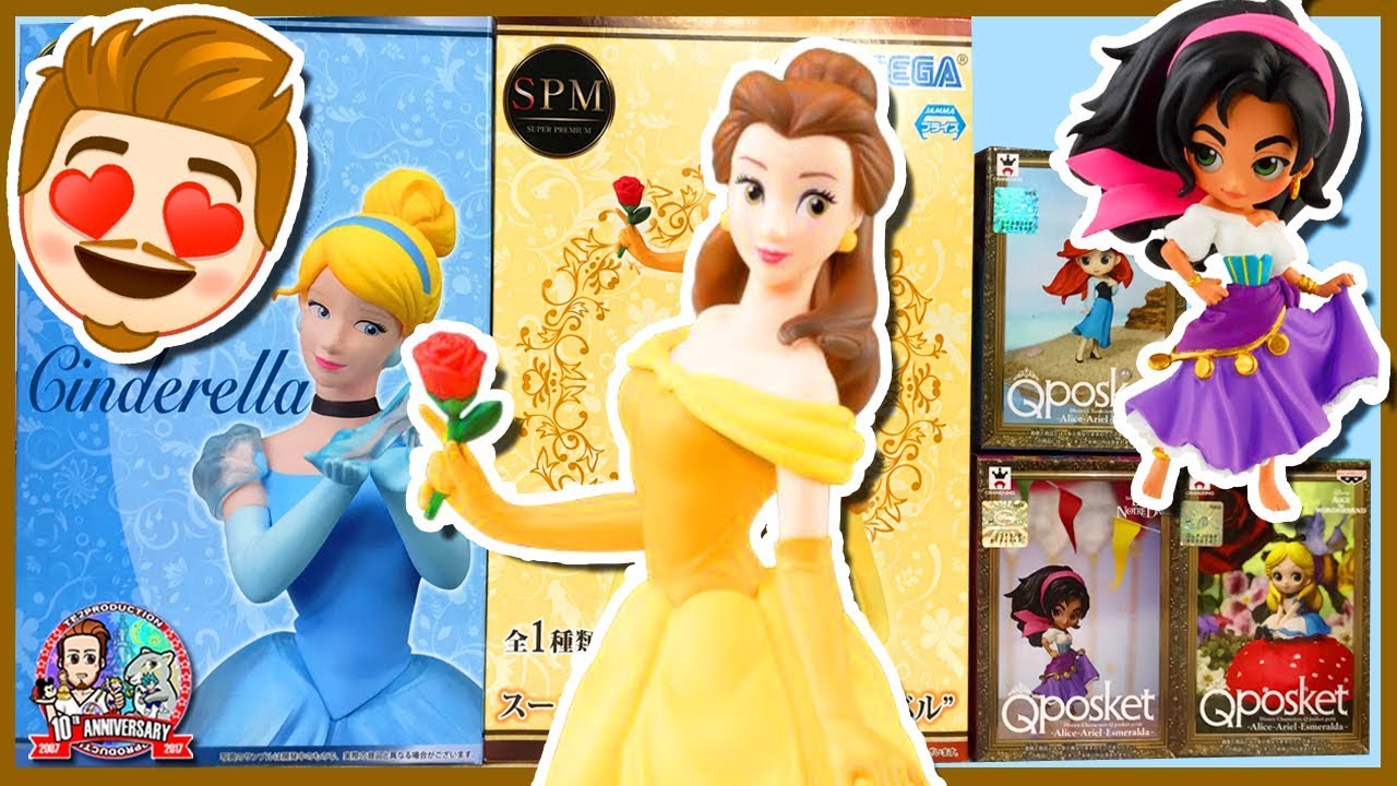 HAUL DISNEY MAGNIFIQUE ! Q POSKET & SEGA PRIZE