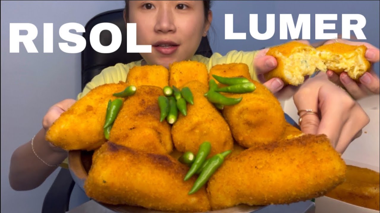 RISOL LUMER YANG ISIANNYA ASLI LUMER BANGET 😳‼️🔥 + CABE RAWIT 