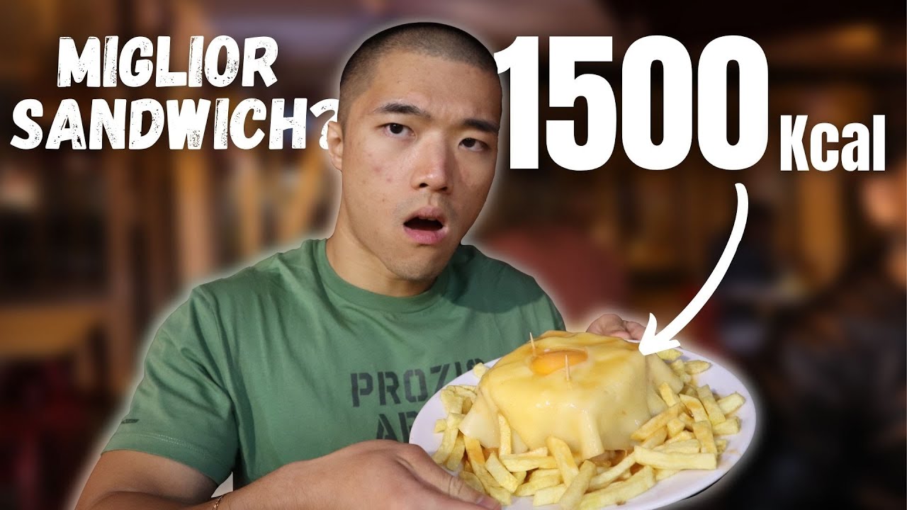 MANGIO CIBO PORTOGHESE PER 24 ORE | MIGLIOR FRANCESINHA del PORTOGALLO 🇵🇹