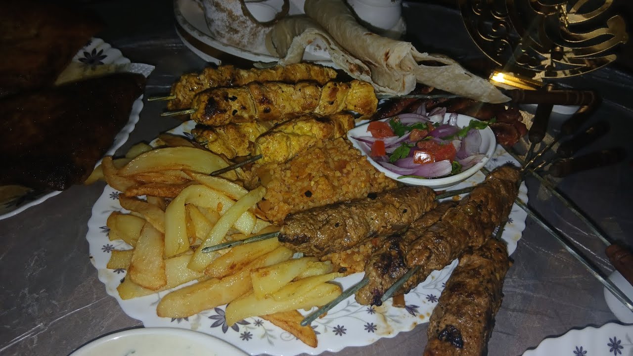 طبق مشاوي 🌙